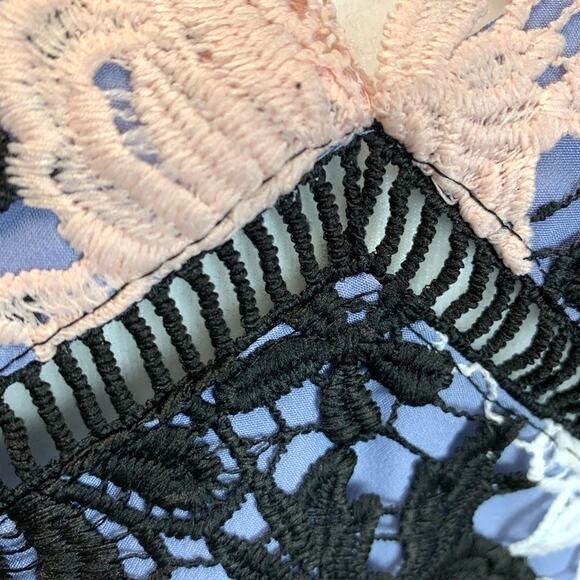 NWT Romeo & Juliet Couture Floral Lace Dress Sz M Babydoll Coquette Y2K Romantic - Picture 6 of 12